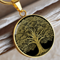 Oak Tree Necklace