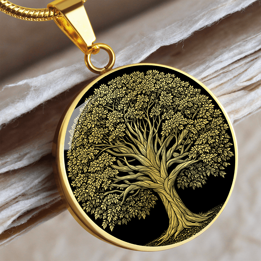 Oak Tree Necklace