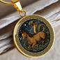 Snake & Horse Necklace - Couples Chinese Zodiac Animal Pendant Jewelry