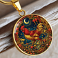 Year of The Rooster Necklace - Chinese Zodiac Animal Charm Pendant Jewelry