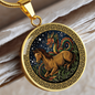 Dragon & Horse Necklace - Couples Chinese Zodiac Animal Pendant Jewelry