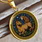 Monkey and Horse Necklace - Couples Chinese Zodiac Animal Pendant Jewelry