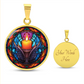 Advent Candle Necklace - Christian Pendant Jewelry