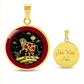 Monkey Necklace Chinese Zodiac Animal Pendant Jewelry