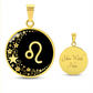 Leo Zodiac Pendant Necklace