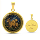 Dog & Goat Necklace - Couples Chinese Zodiac Animal Pendant Jewelry