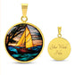 Sailboat Necklace