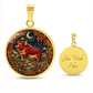 Year of The Pig Necklace - Chinese Zodiac Animal Charm Pendant Jewelry