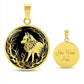 Silver Wolf Necklace, Personalized Nature Jewelry, Engraved Animal Spirit Companion Gift, Gold Lunar New Year of the Dog Charm Pendant