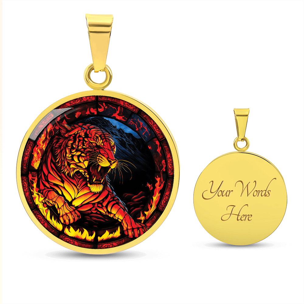 Fire Tiger Necklace