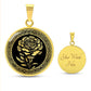 Celtic Carnation Birth Flower Necklace