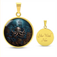 Pirate Ship Kraken Necklace