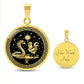 Rooster and Snake Necklace