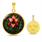 Gladiolus Necklace