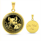Rat & Pig Necklace - Chinese Zodiac Couples Pendant Jewelry