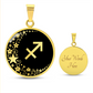 Sagittarius Zodiac Pendant Necklace