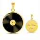 Custom Vinyl Record Necklace