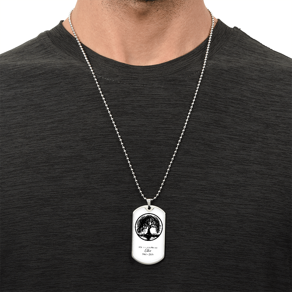 Elke Memorial Necklace