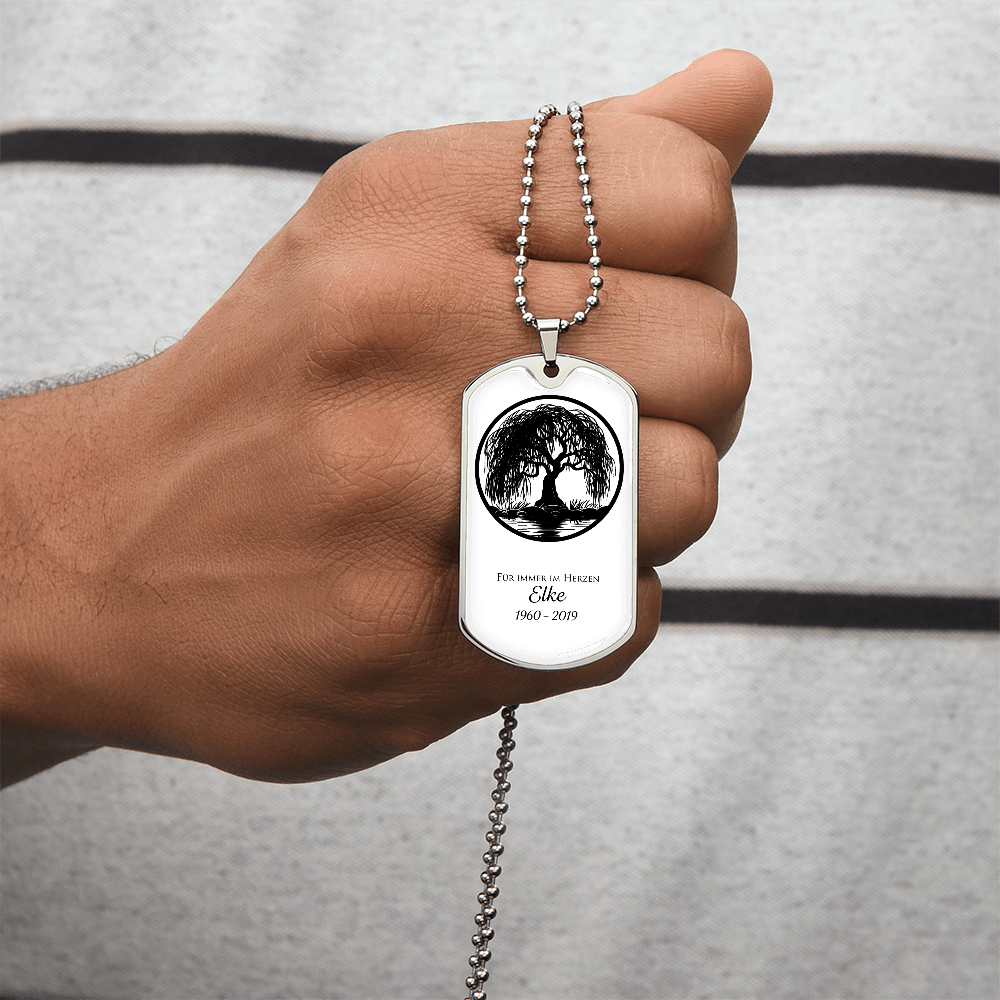Elke Memorial Necklace