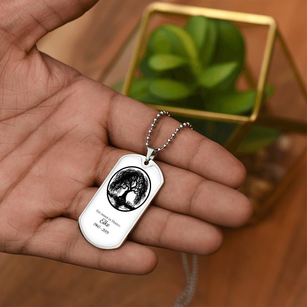 Elke Memorial Necklace