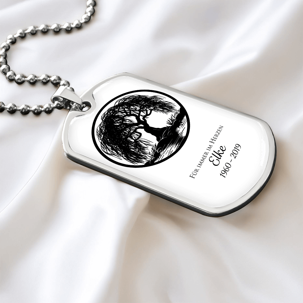 Elke Memorial Necklace