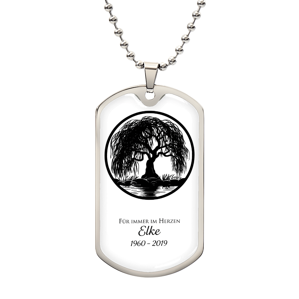 Elke Memorial Necklace