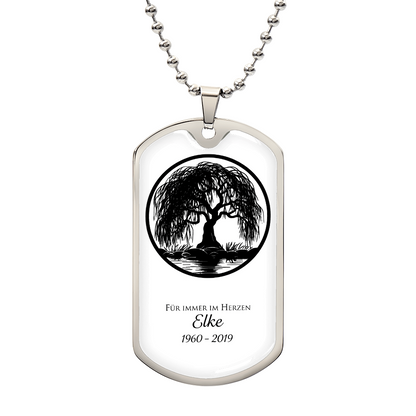 Elke Memorial Necklace