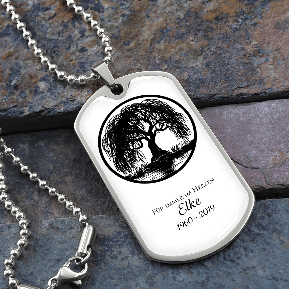 Elke Memorial Necklace