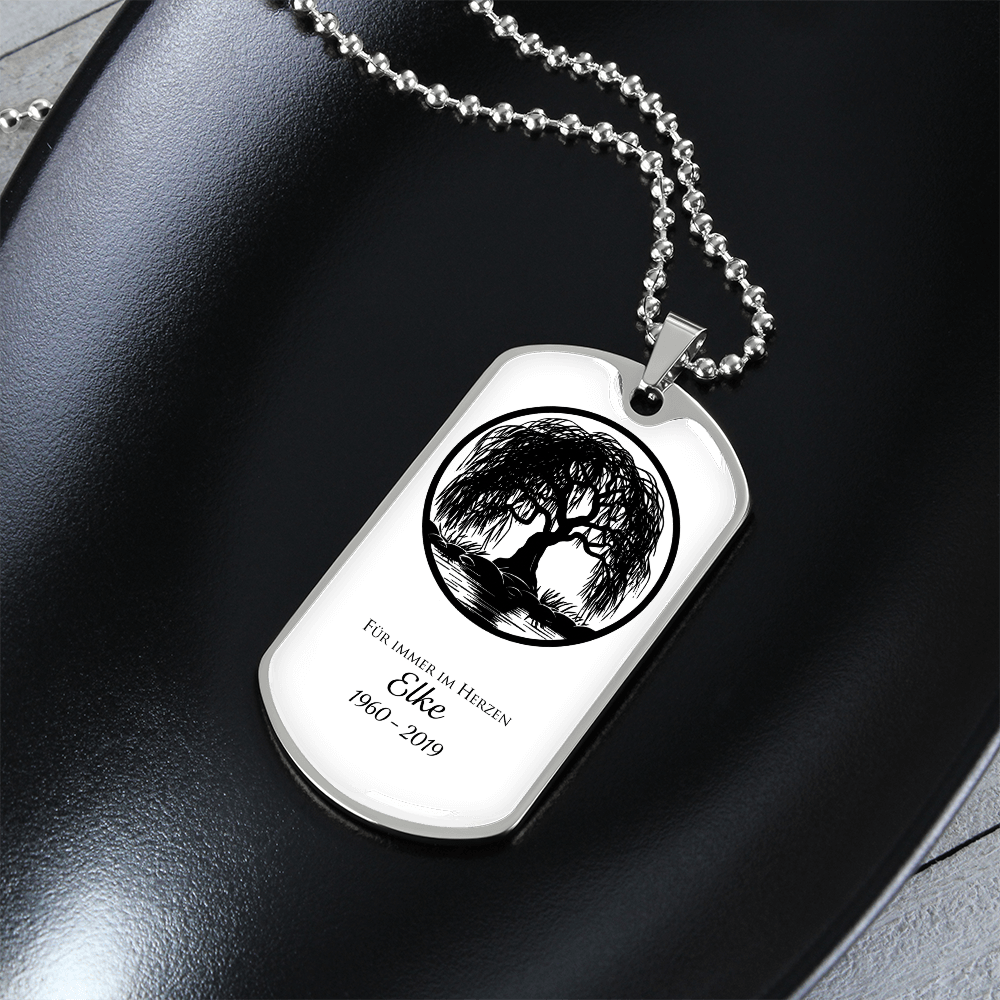Elke Memorial Necklace
