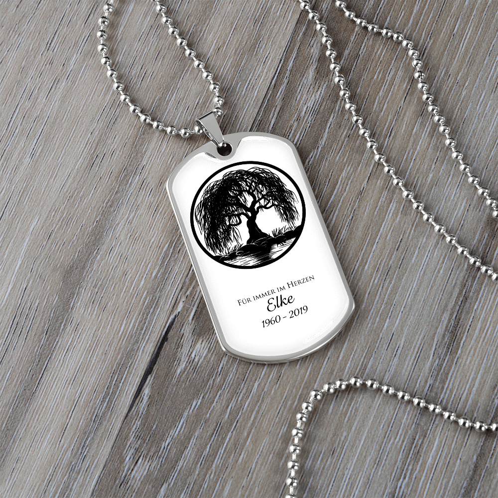 Elke Memorial Necklace