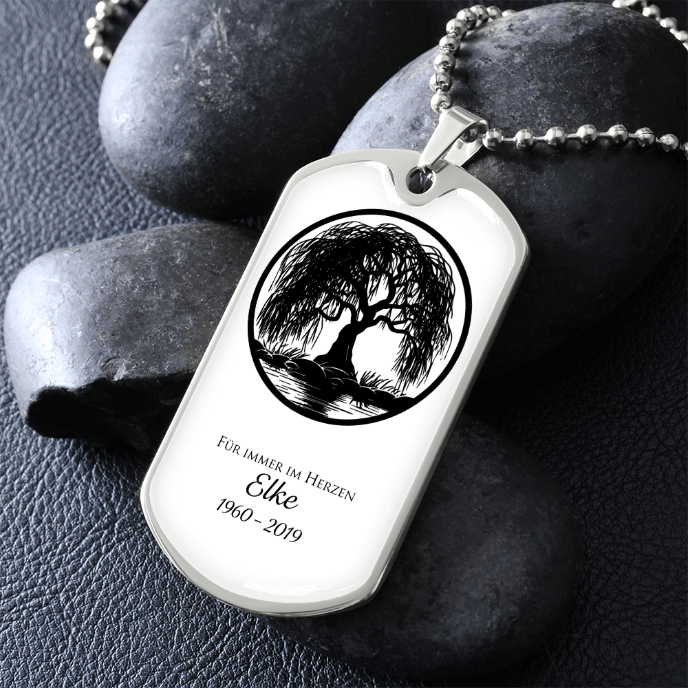 Elke Memorial Necklace