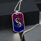 Virgo and Sagittarius Zodiac Necklace