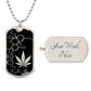 Marijuana Leaf Necklace