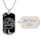 an elegant Silver pendant Snake and Year of The Dragon Necklace. Colors are silver and black. This jewelry offers personalization with an engraving option for a name.