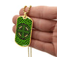 Engraved Celtic Cross Necklace, Celtic Jewelry, Celtic Knot Pendant