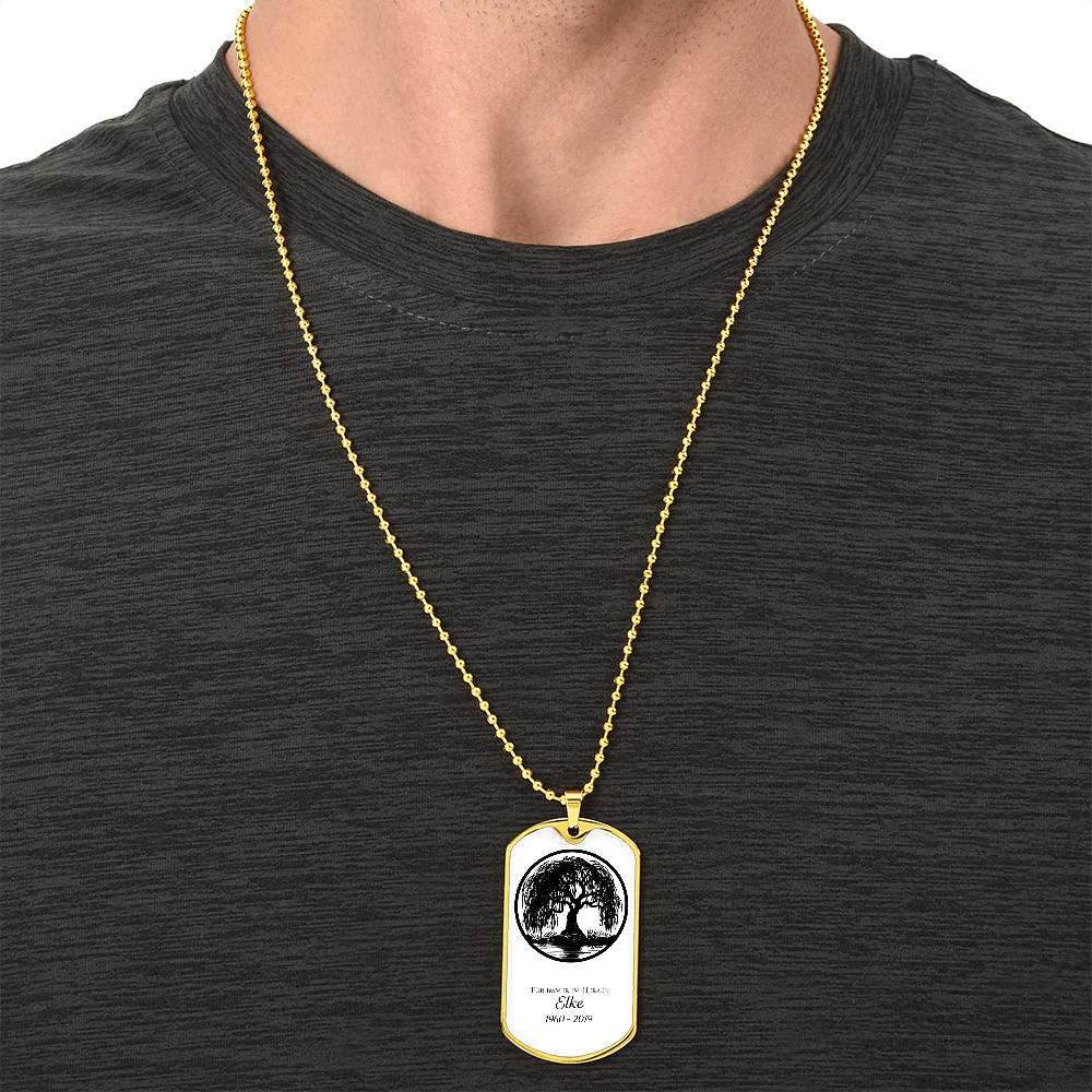 Elke Memorial Necklace