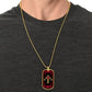 Mens Celtic Necklace, Celtic Cross Necklace, Trinity Knot Necklace, Christian Cross Pendant, Irish Jewelry, Protection Necklace, Viking gift