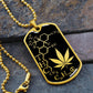 Marijuana Leaf Necklace