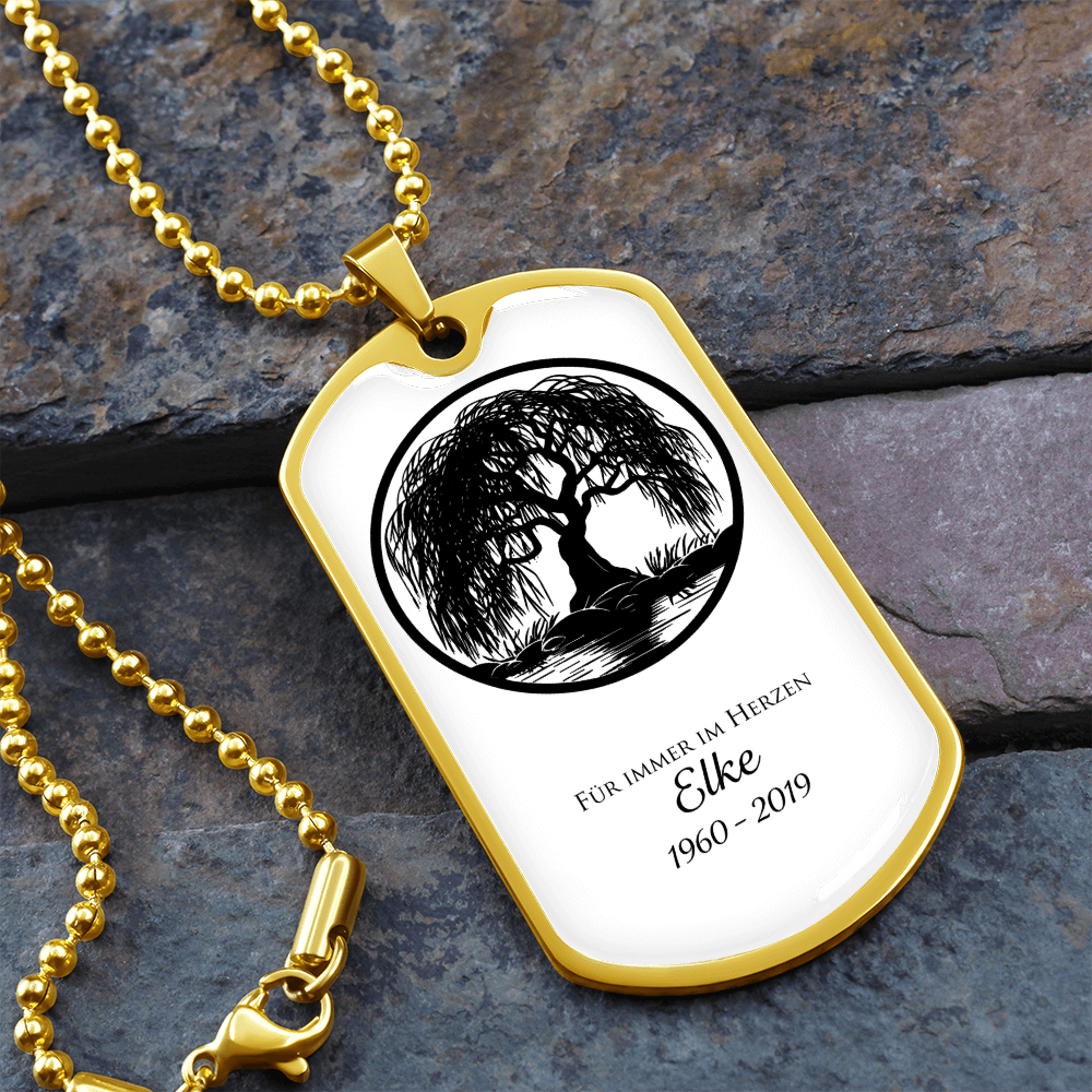 Elke Memorial Necklace