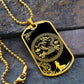 an elegant gold pendant Snake and Year of The Dragon Necklace. Colors are gold and black. This jewelry offers personalization with an engraving option for a name.