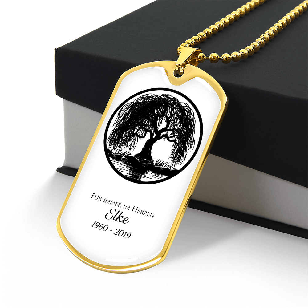 Elke Memorial Necklace