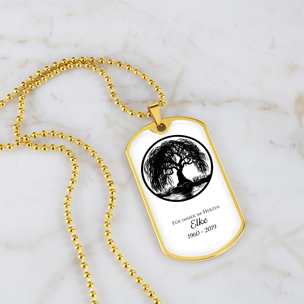Elke Memorial Necklace