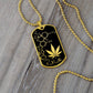 Marijuana Leaf Necklace