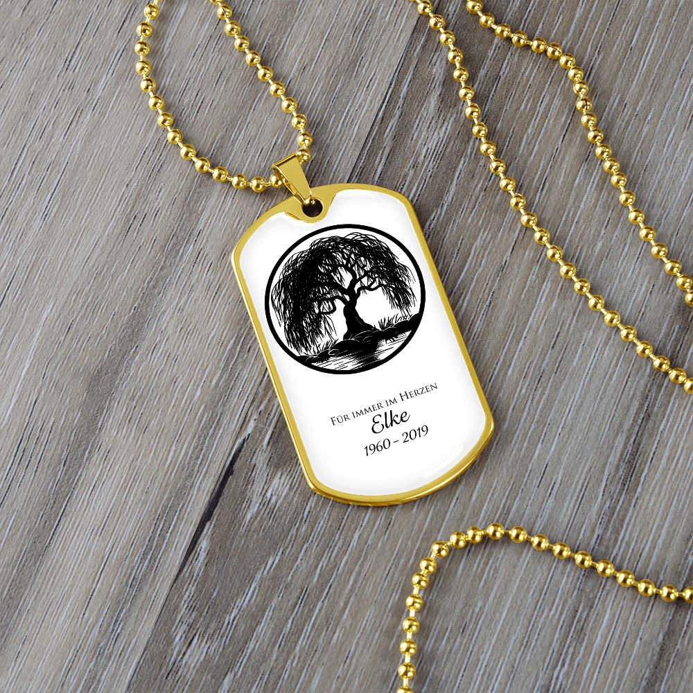 Elke Memorial Necklace