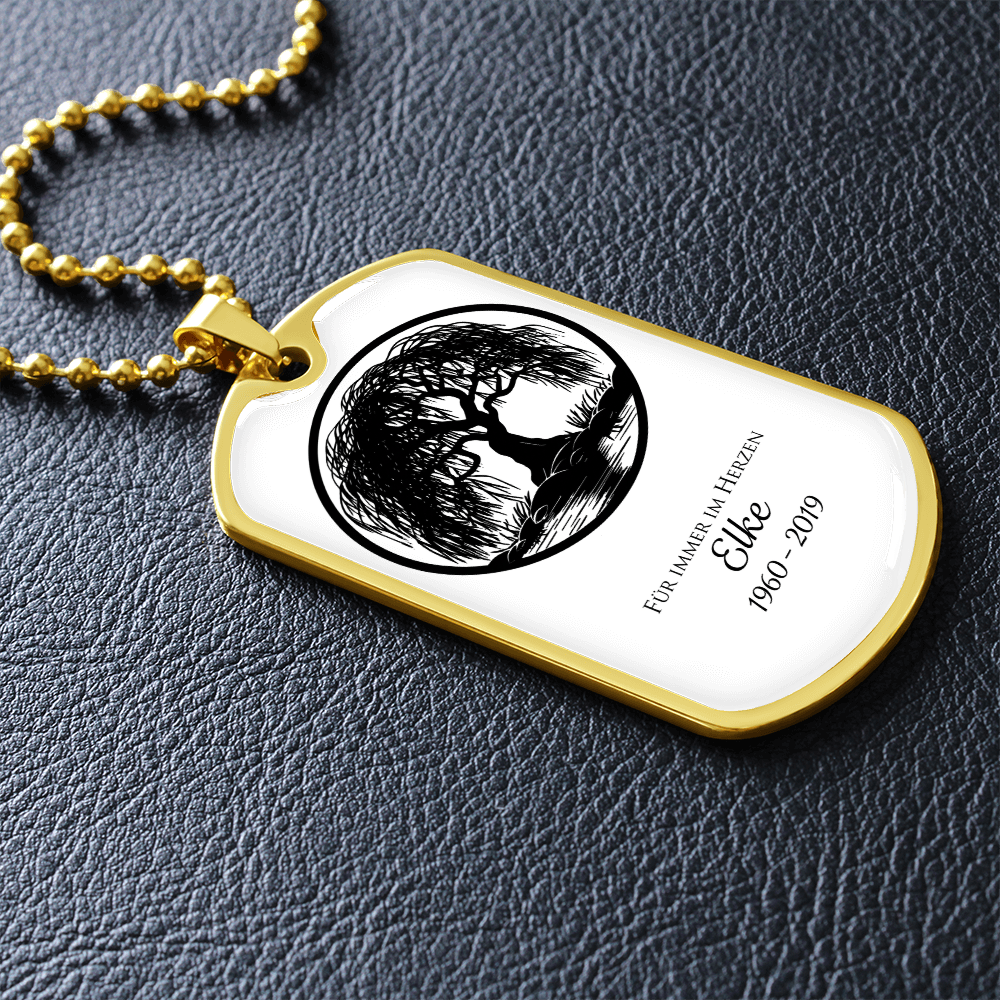 Elke Memorial Necklace