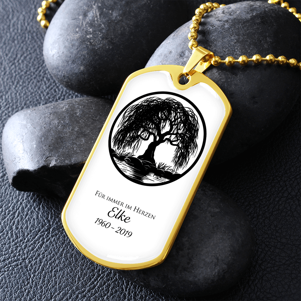 Elke Memorial Necklace