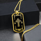 Celtic Cross Necklace Trinity knots