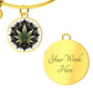 Marijuana Leaf Bracelet