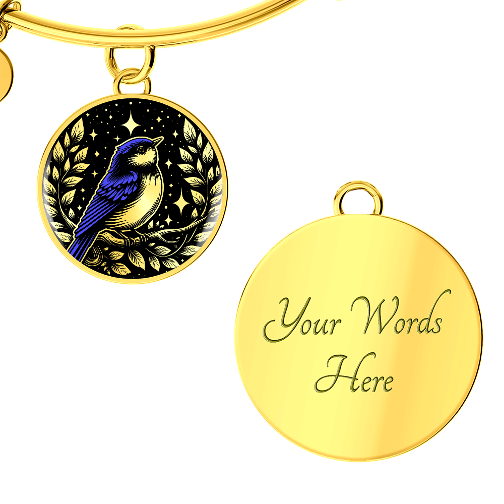Eastern Bluebird Bracelet