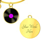 Custom Vinyl Record Bracelet